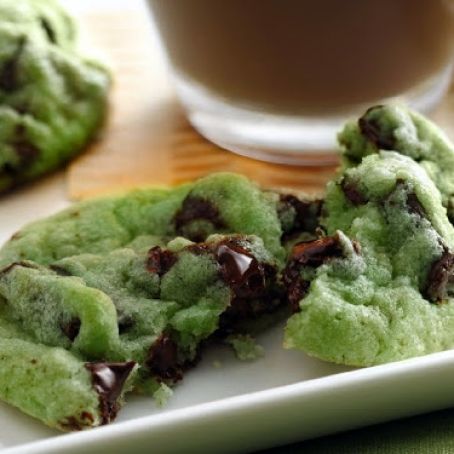 Mint Chocolate Chip Cookies Recipe