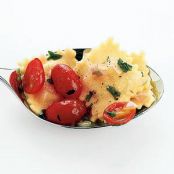 Ravioli With Grape Tomatoes and Wine