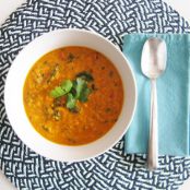 Curried Lentil Soup (vegan)