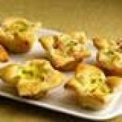 Bacon cheese tartlets