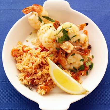 Broiled Shrimp Scampi