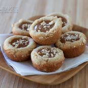 CARAMEL CASHEW COOKIE CUPS