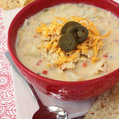 Nacho Cheese Chicken Chowder