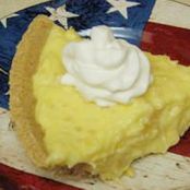 Lemon Pineapple Pie - No Bake!