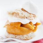 Spiced Peach Shortcakes