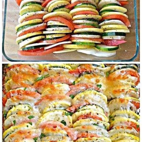 Summer Vegetable Tian