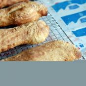 No-Knead Small Baguette