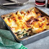 Chicken, Spinach, & Mushroom Lasagna (600 calories)
