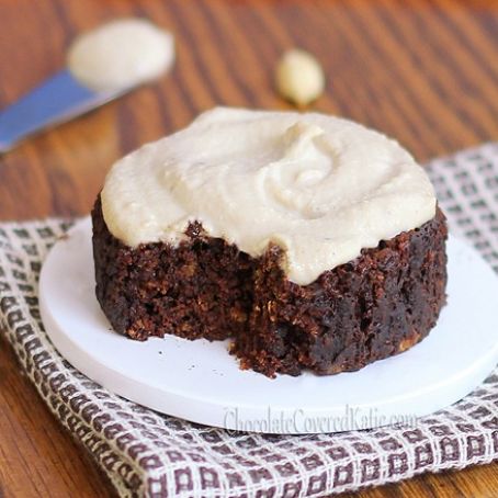 Chocolate Peanut Butter Mug Cake