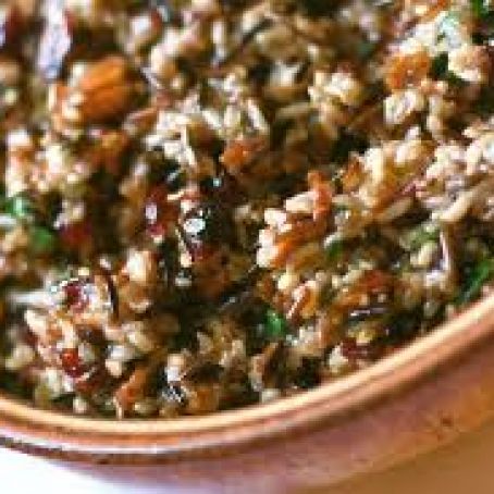 Wild Rice and Toasted Pecan Pilaf