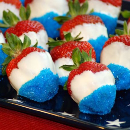 Red, White and Blue Berries