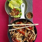Chicken Stir-Fry Lettuce Wraps