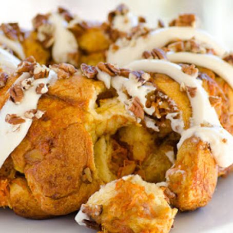 Carrot Cake Monkey Bread