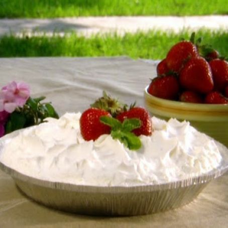 Strawberry and Cream Pie