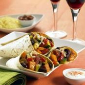 Spicy Sweet Potato Burrito