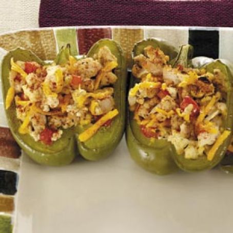 Turkey-Stuffed Bell Peppers Recipe