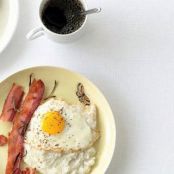CREAMY GRITS w/ROSEMARY BACON