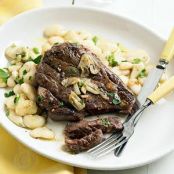 Pan Fried Garlic Steak