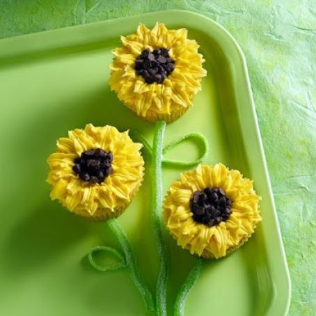 Sunflower Cupcakes