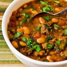 Pinto Beans and Ground Beef Stew