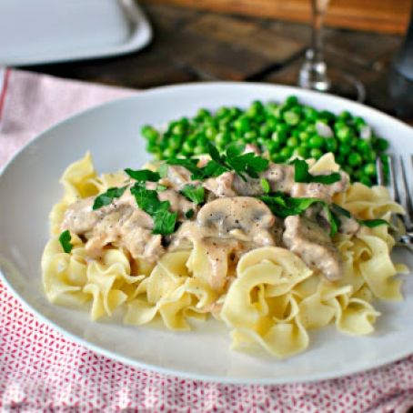 Beef Stroganoff