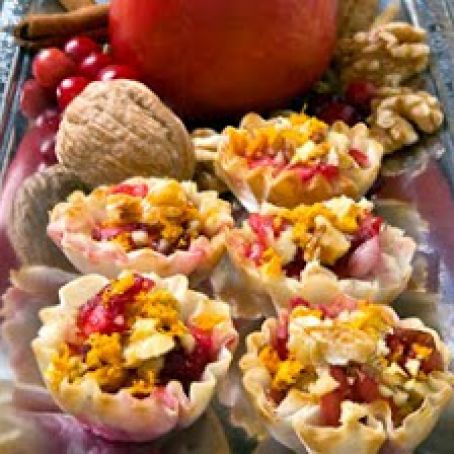Cranberry Pear Tarts