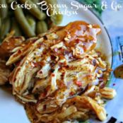 Slow Cooker Garlic & Brown Sugar Chicken