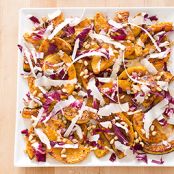 Roasted Butternut Squash with Radicchio and Parmesan