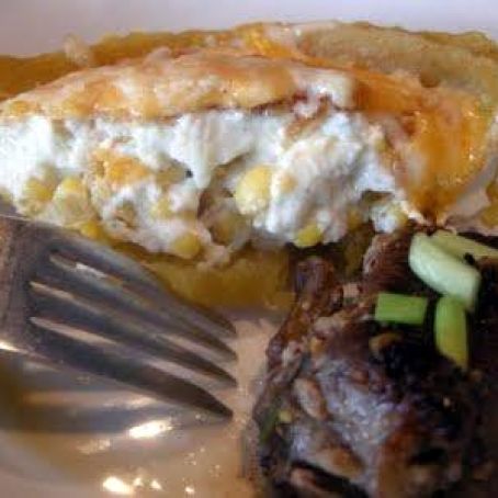 Acorn Squash Stuffed With Corn Custard