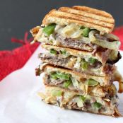 Philly Cheesesteak Grilled Cheese