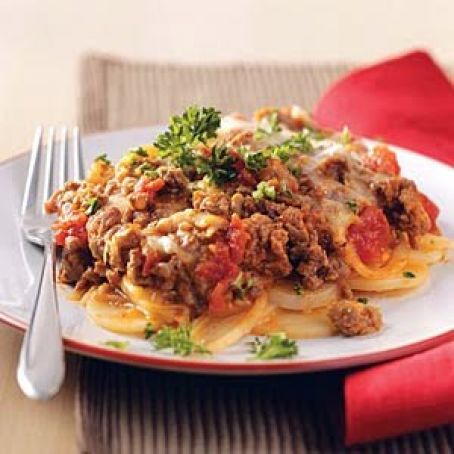 Potato Beef Lasagna