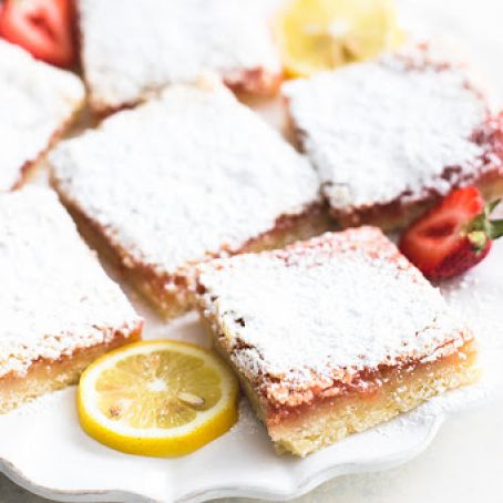 Strawberry Lemon Bars