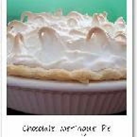 Chocolate Meringue Pie