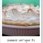 Chocolate Meringue Pie