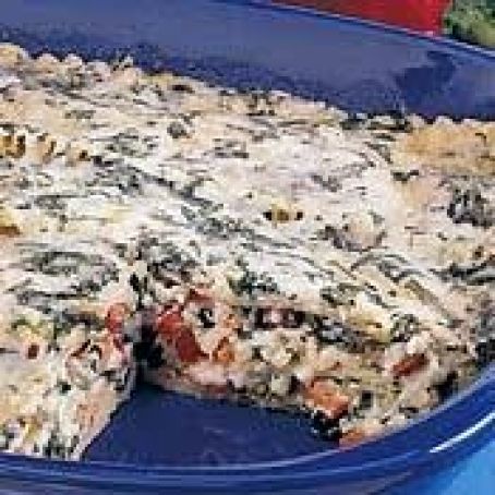 FOUR CHEESE SPINACH LASAGNA