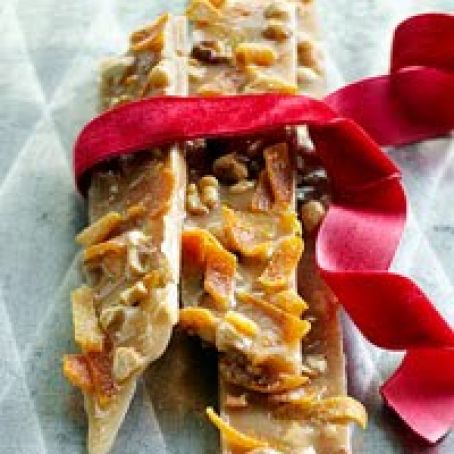 Orange and Nut Toffee