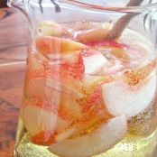 Sparkling White Peach Sangria
