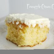 Pineapple Cream Cake