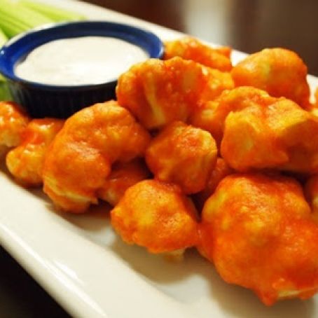 Spicy Buffalo Cauliflower 'Wings'