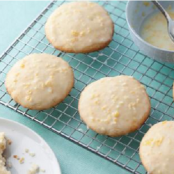 Lemon Ricotta Cookies with Lemon Glaze