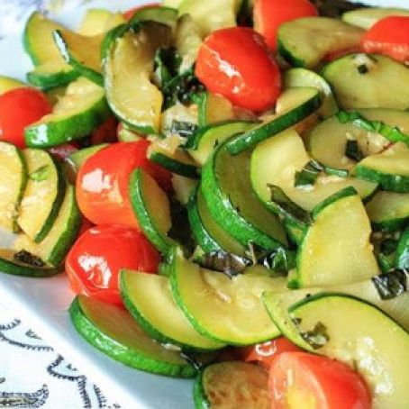 Summer Zucchini Saute