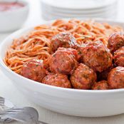Classic Spaghetti and Meatballs for a Crowd