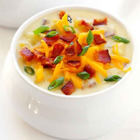Slow Cooker Potato Soup