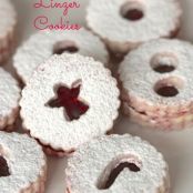 Raspberry Linzer Cookies