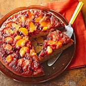 Cranberry Orange Upside-Down Spice Cake
