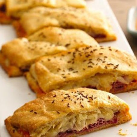 Big &Tangy Rueben Stromboli