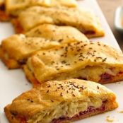 Big &Tangy Rueben Stromboli