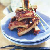 HONEY-GLAZED FIVE-SPICE BABY BACK RIBS