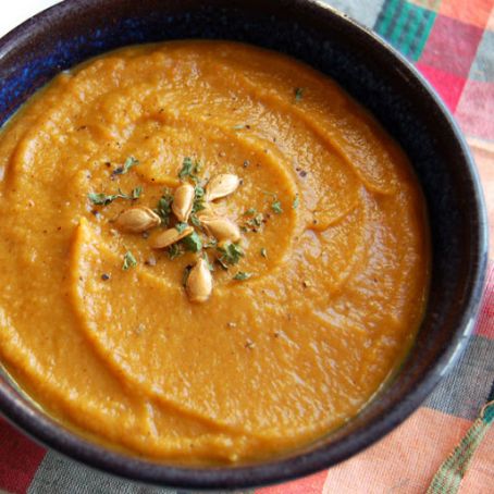 Roasted Butternut Squash Soup (Paleo)