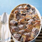 Chocolate Croissant Bread Pudding